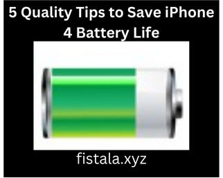 5 Quality Tips to save iPhone 4 Battery Life